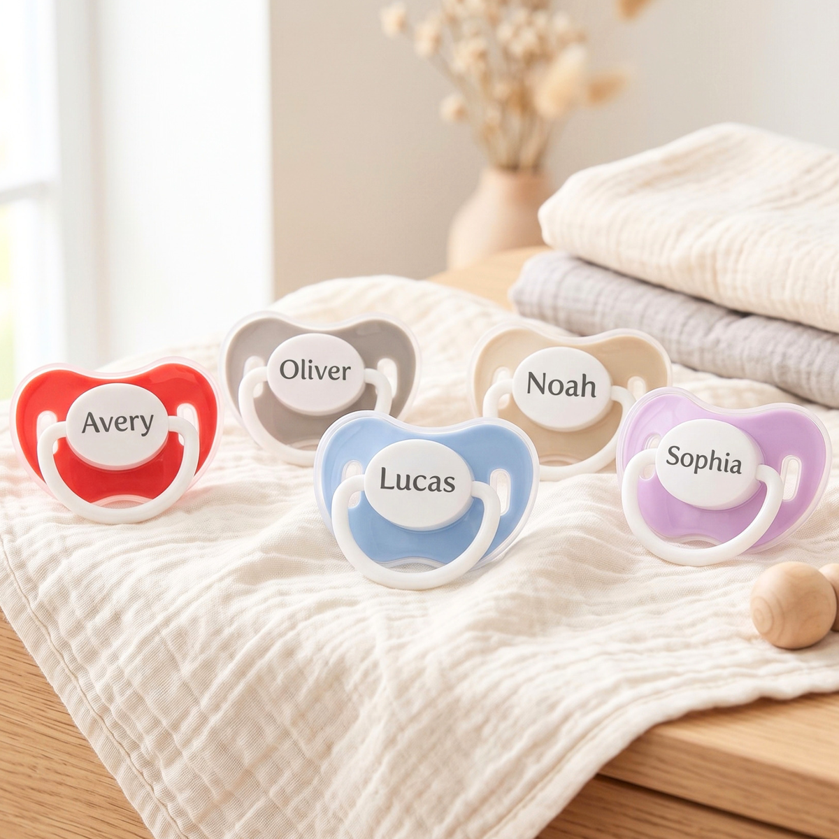 Noah + Nori™ Personalized Pacifier